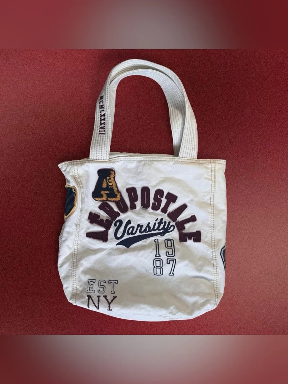 Aéropostale white tote bag